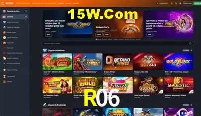 Biblioteca de slots populares na R06